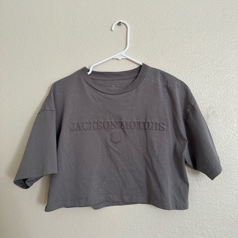 moto crop top